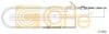 COFLE 17.2815 Cable, parking brake